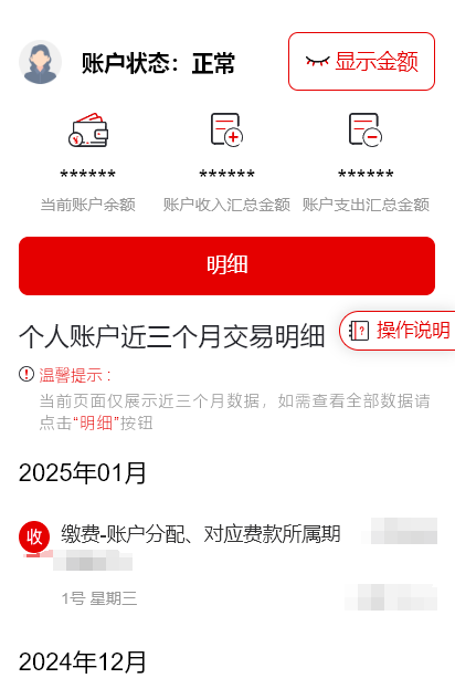 如何查詢醫(yī)保個(gè)人賬戶明細(xì)？（“京通”小程序）