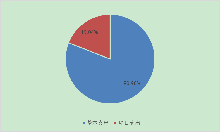 基本支出和項目支出情況
