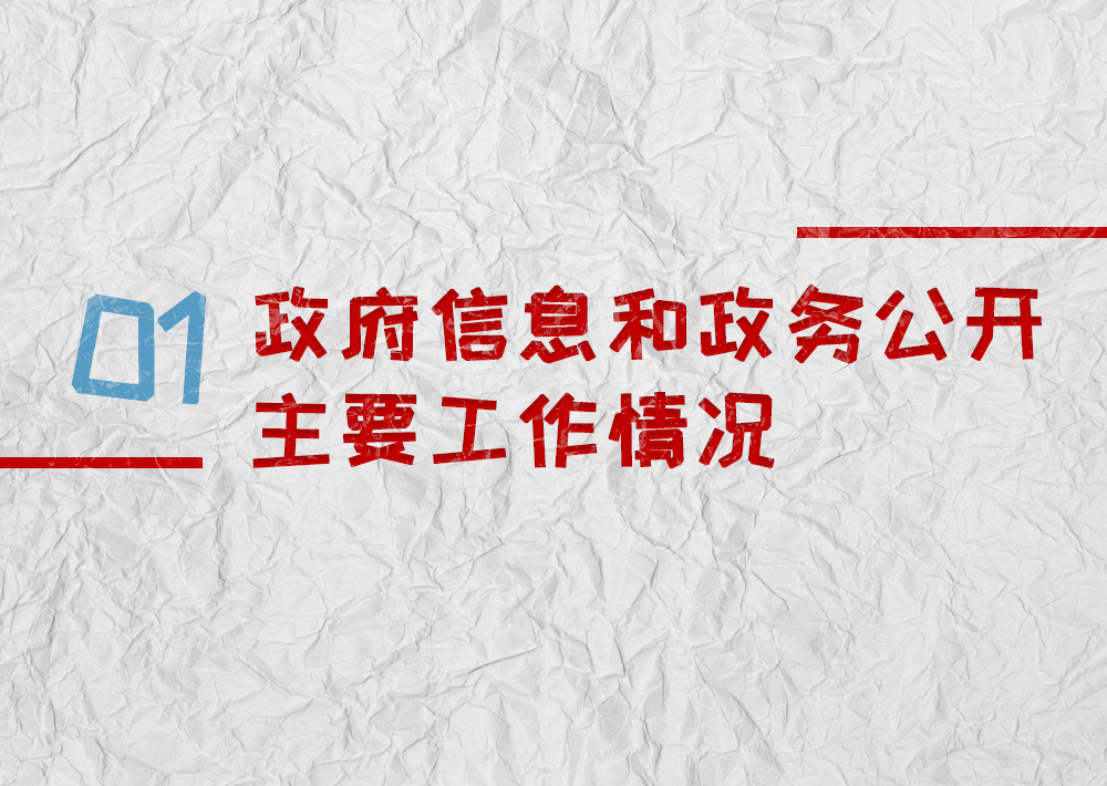 政府信息  和 政 務(wù) 公開主要工作情況