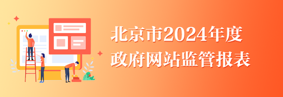 北京市2024年度政府網站監(jiān)管報表