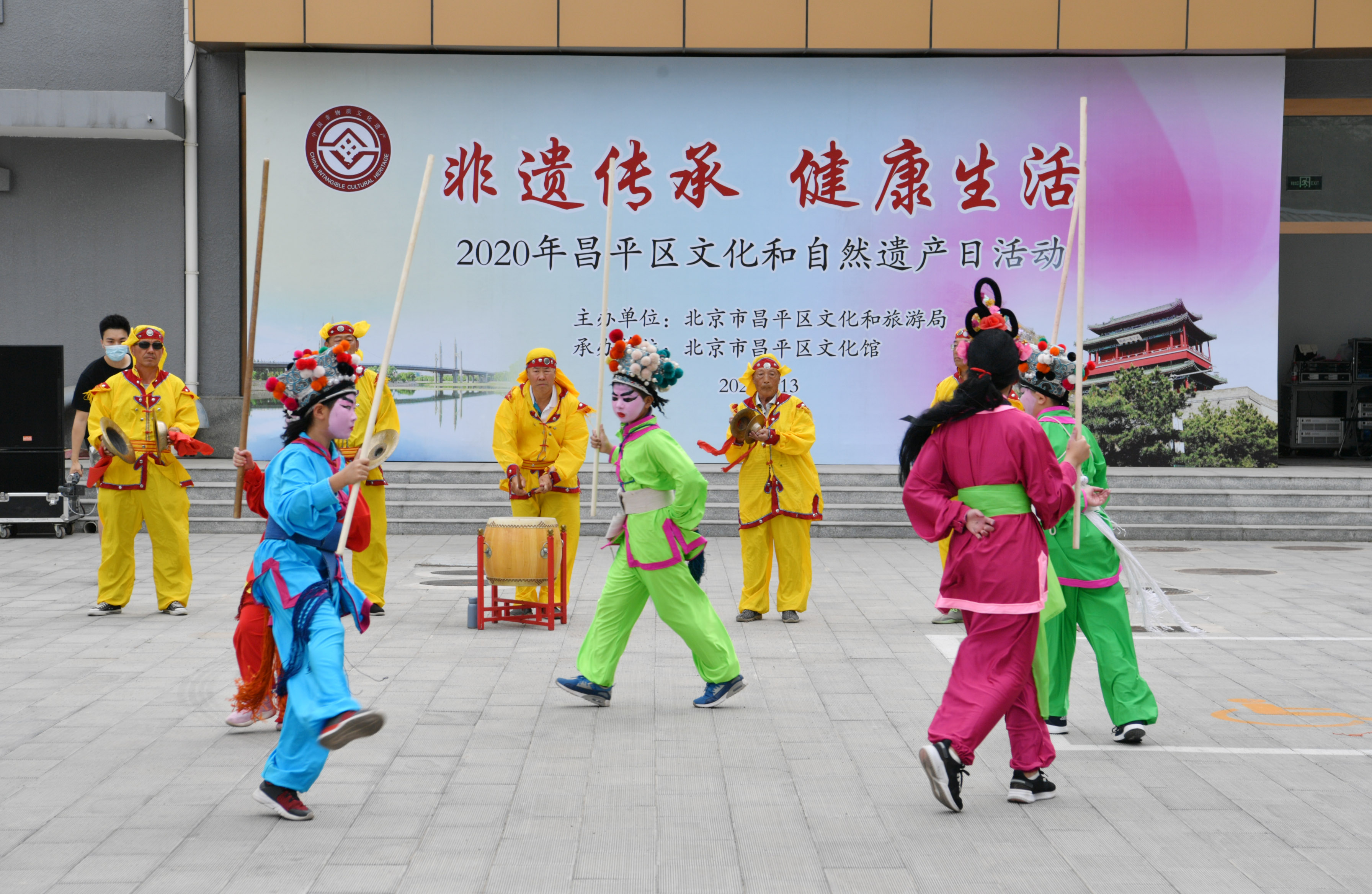 獻(xiàn)陵村五虎少林棍