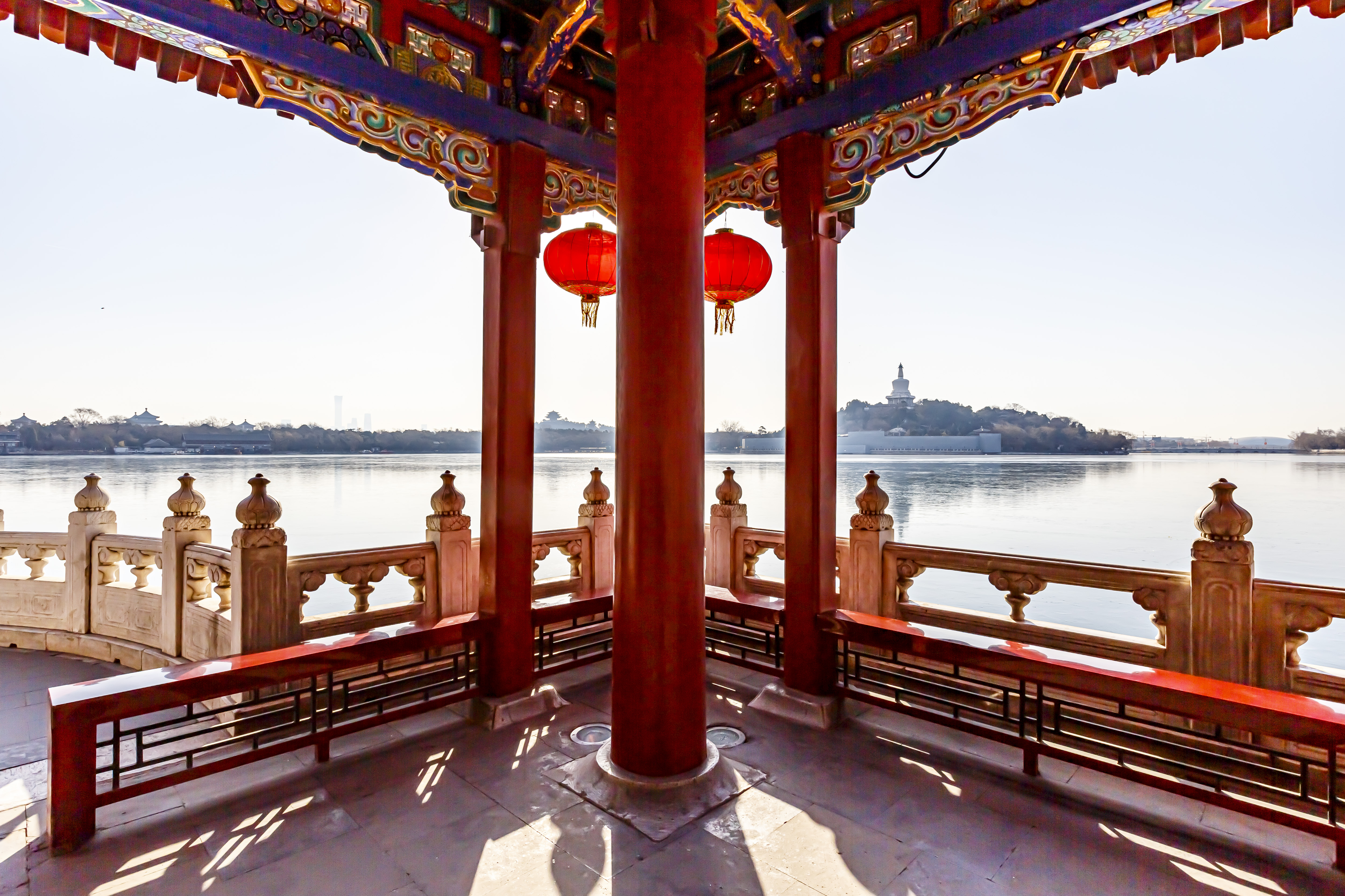 節(jié)日的五龍亭