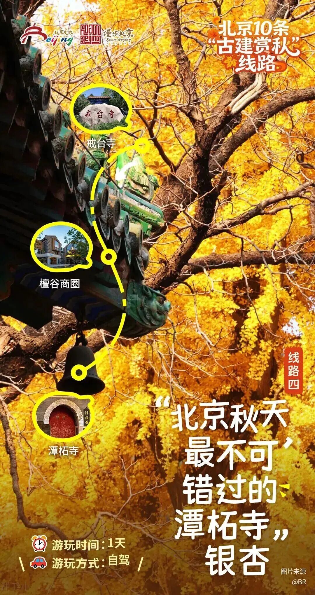 北京10條“古建賞秋”線路
