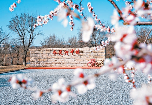 永定河中堤。