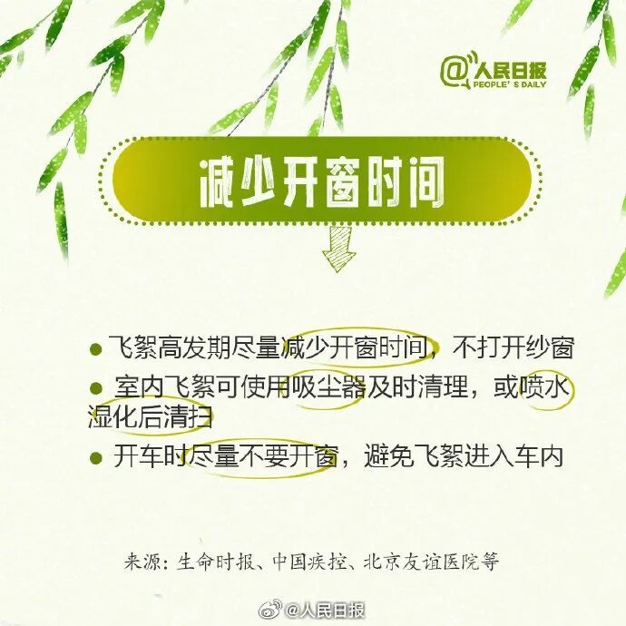 北京進(jìn)入飛絮期 緊急提醒！