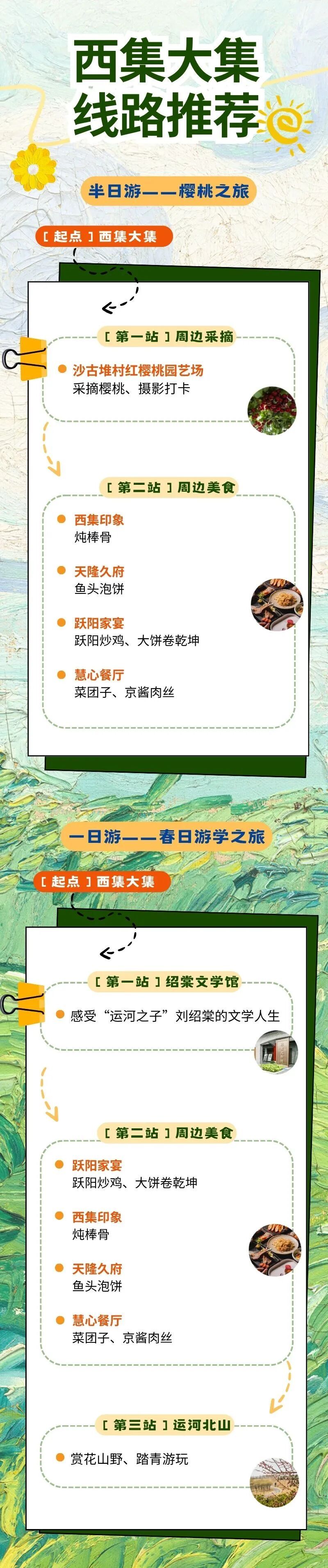 通州“運(yùn)河大集”推出12條新線路，清明踏青正當(dāng)時(shí)~