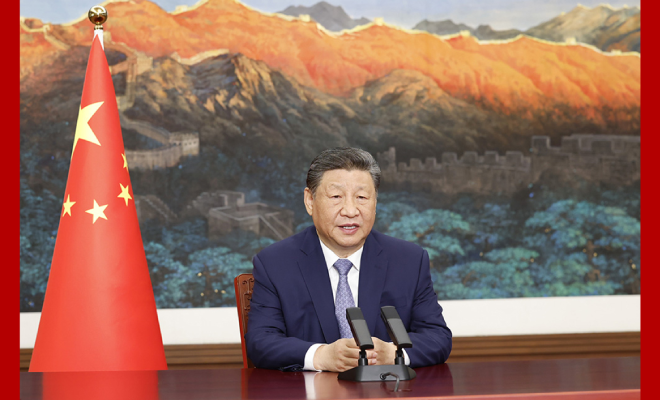 習(xí)近平向氣候和公正轉(zhuǎn)型領(lǐng)導(dǎo)人峰會發(fā)表致辭