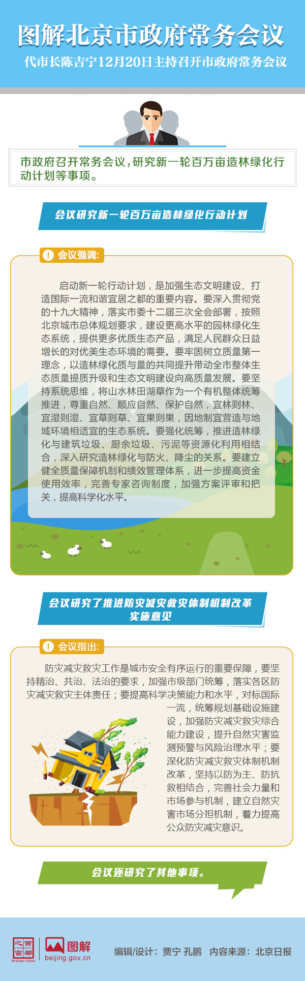圖解2017年12月20日北京市政府常務(wù)會議