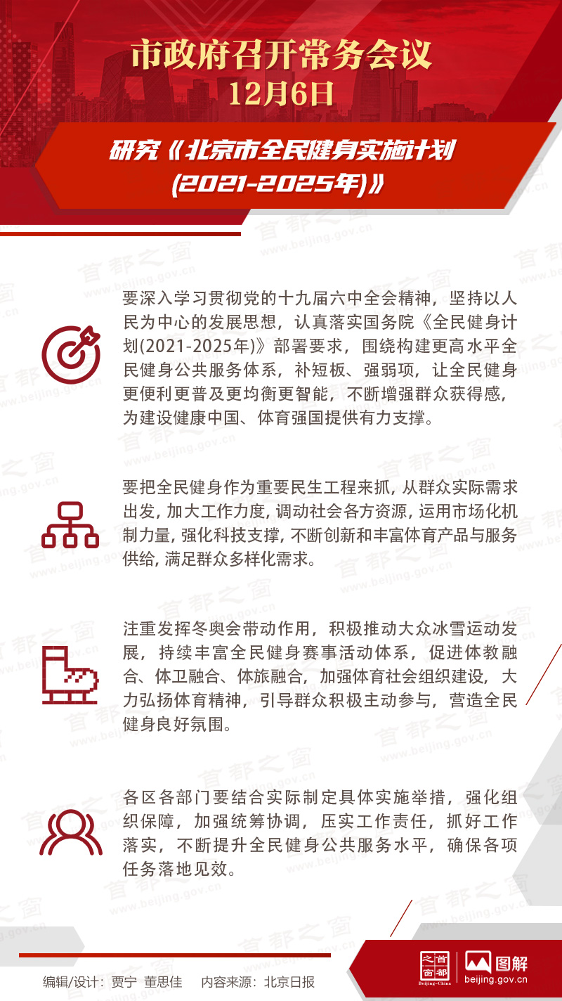 研究《北京市全民健身實(shí)施計(jì)劃(2021-2025年)》