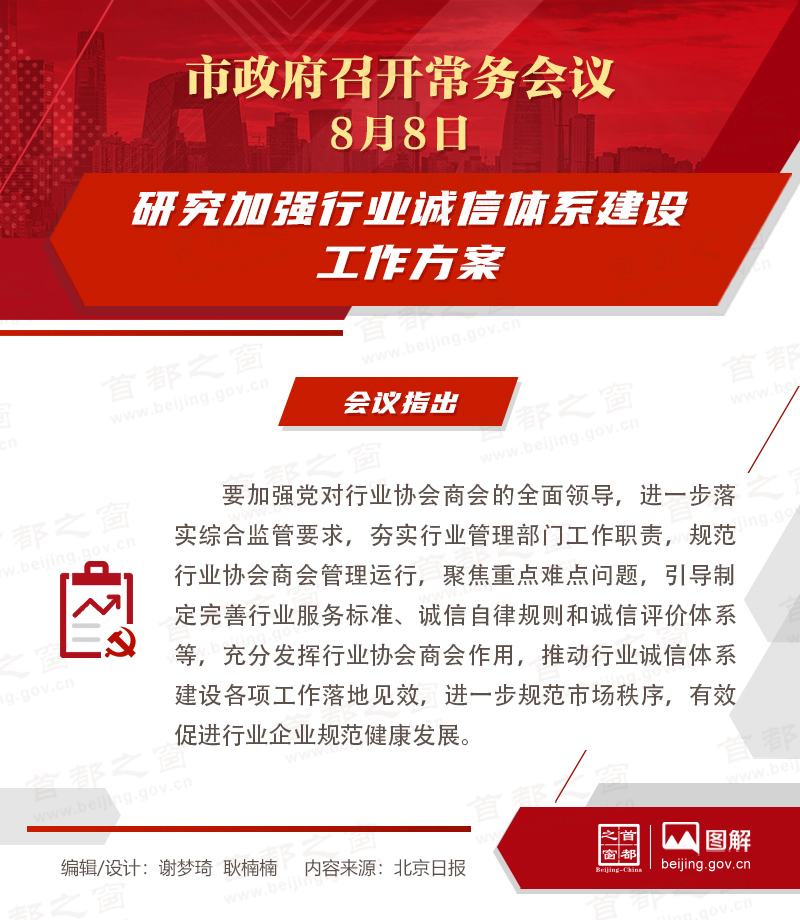 研究加強行業(yè)誠信體系建設工作方案