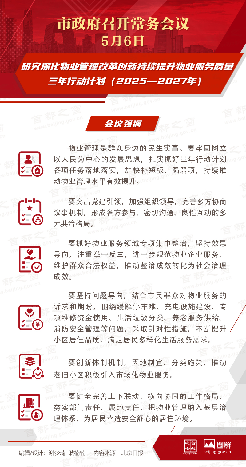 研究深化物業(yè)管理改革創(chuàng)新持續(xù)提升物業(yè)服務(wù)質(zhì)量三年行動計劃（2025—2027年）