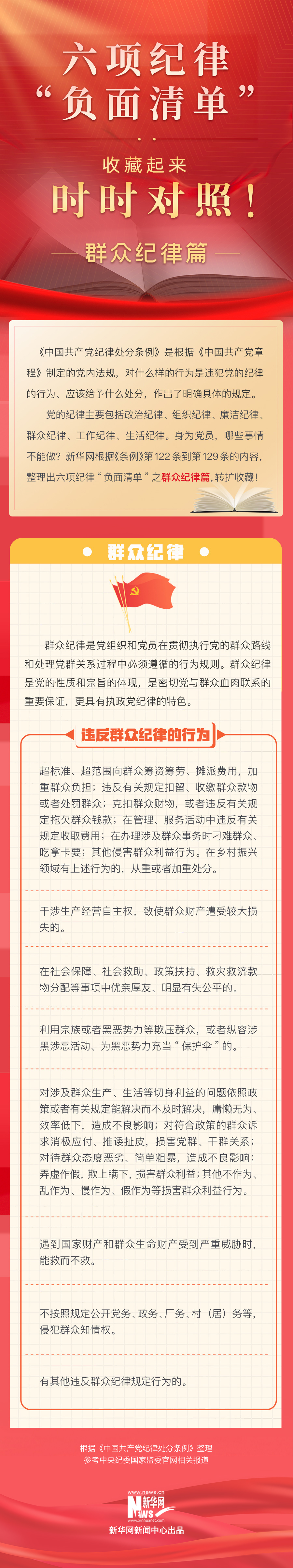 六項紀(jì)律“負(fù)面清單”之群眾紀(jì)律篇
