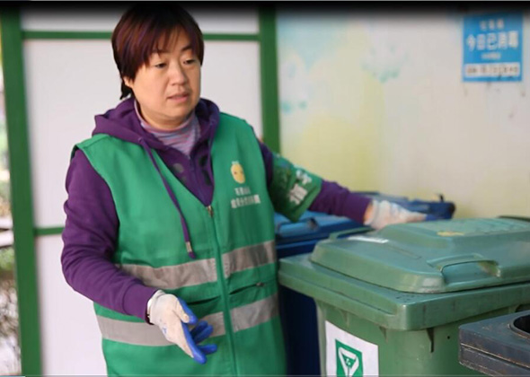石景山區(qū)垃圾分類達(dá)人——王健