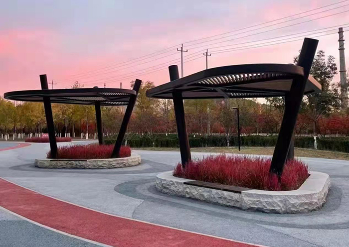 疏整促剪影丨變化天天看：長安街西延 這處公園點綴京西