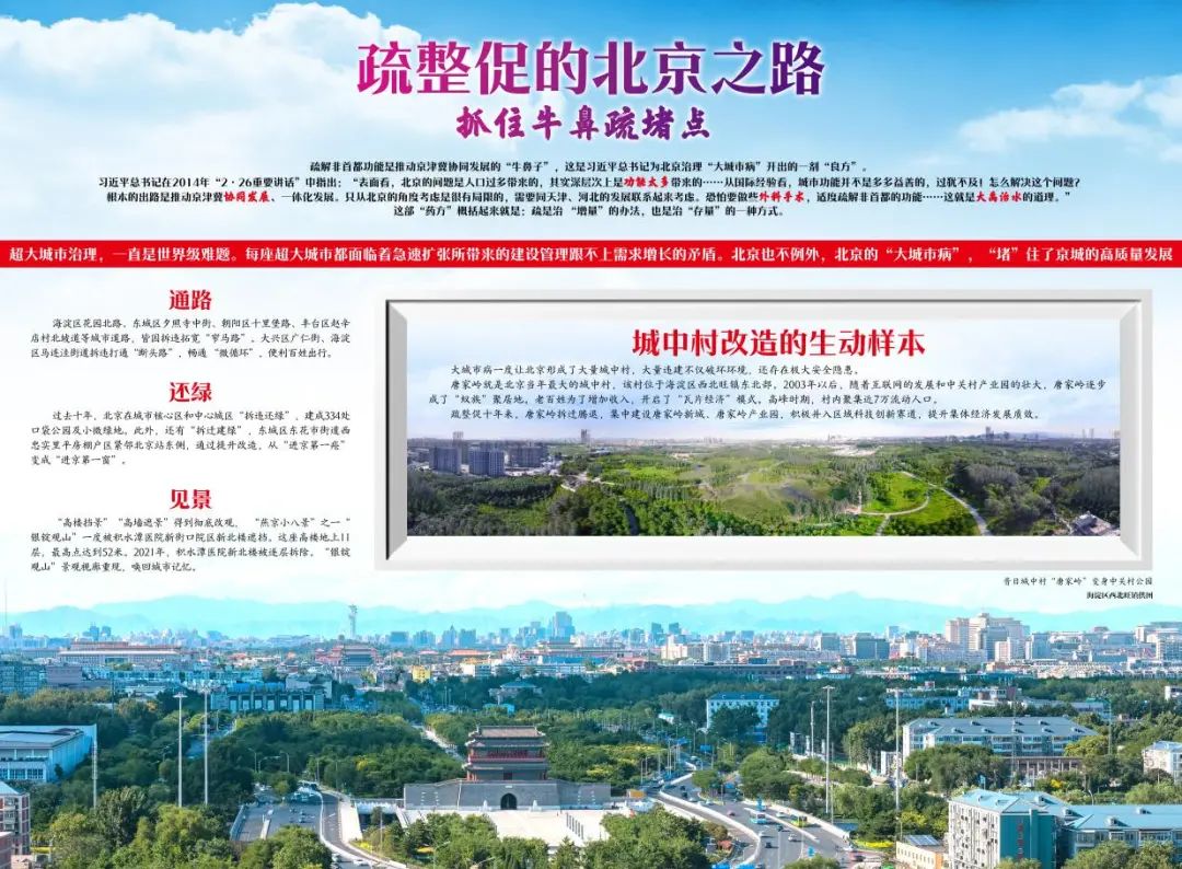 疏整促的北京之路抓住牛鼻疏堵點(diǎn)