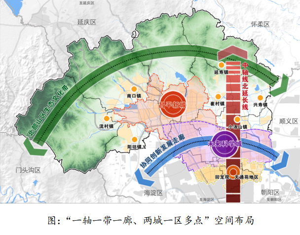 圖：“一軸一帶一廊、兩城一區(qū)多點(diǎn)”空間布局.png