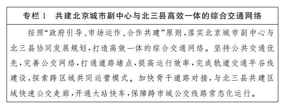 專欄1 共建北京城市副中心與北三縣高效一體的綜合交通網(wǎng)絡(luò).jpg